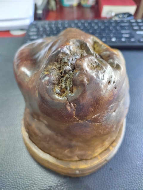 古玩雜項楠木瘤香薰爐拍賣,當前價格1388元