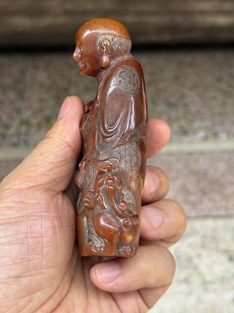 古玩雜項壽山石擺件真品鑒賞圖