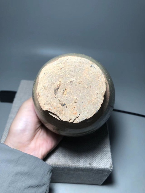 古玩陶瓷青釉雙系罐真品鑒賞圖