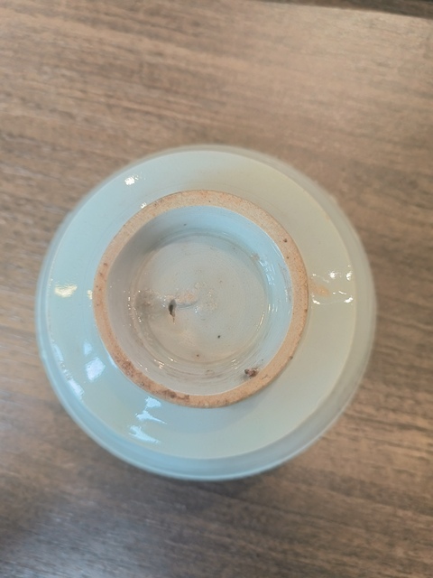 古玩陶瓷青白釉茶碗真品鑒賞圖