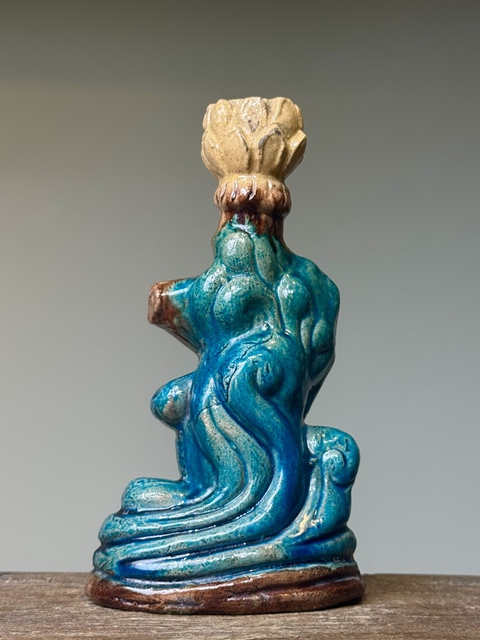 古玩陶瓷燭臺真品鑒賞圖