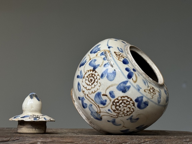 古玩陶瓷罐真品鑒賞圖
