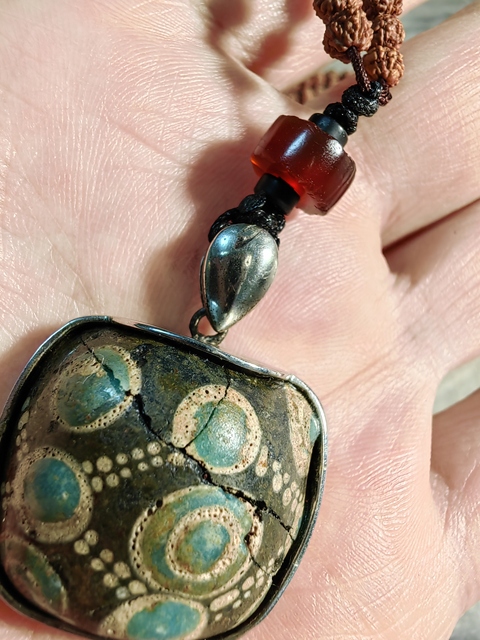 古玩玉器琉璃珠真品鑒賞圖