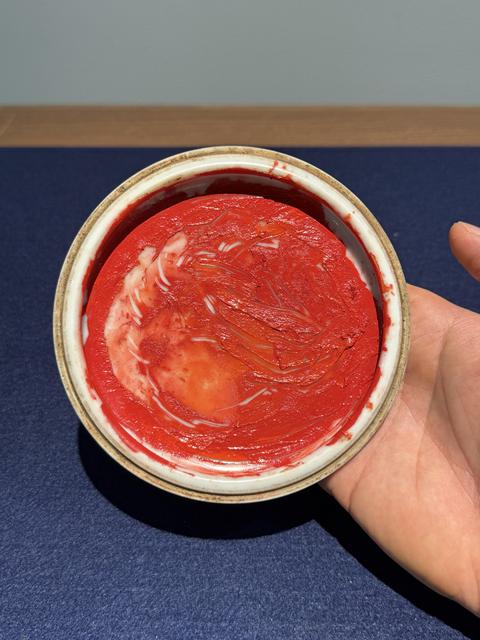 古玩陶瓷青花印泥盒真品鑒賞圖