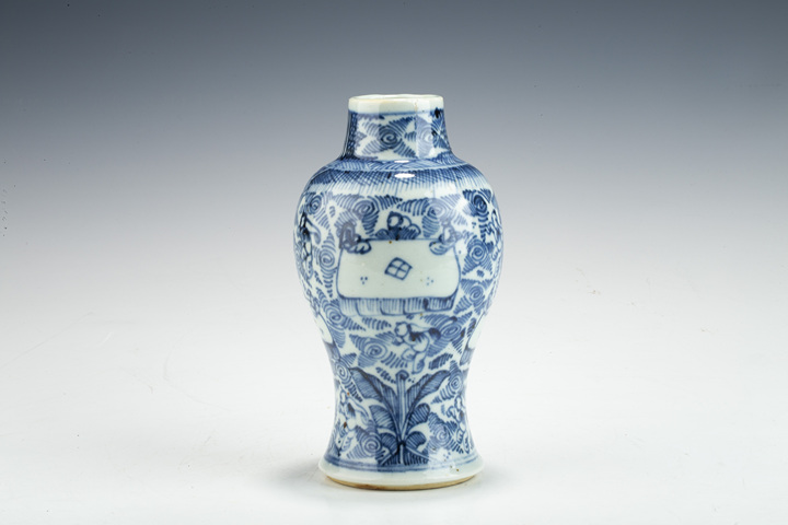 古玩陶瓷清早·青花嬰戲紋雞腿瓶拍賣，當(dāng)前價(jià)格2016元