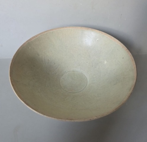 古玩陶瓷青白釉碗真品鑒賞圖