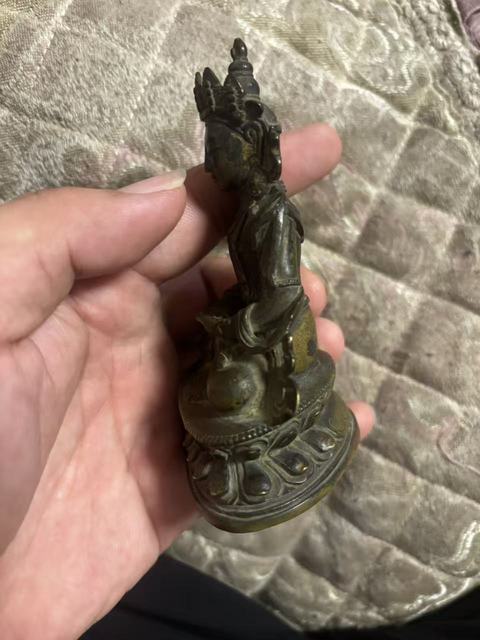 古玩雜項金銅佛像真品鑒賞圖