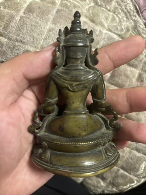 古玩雜項金銅佛像真品鑒賞圖