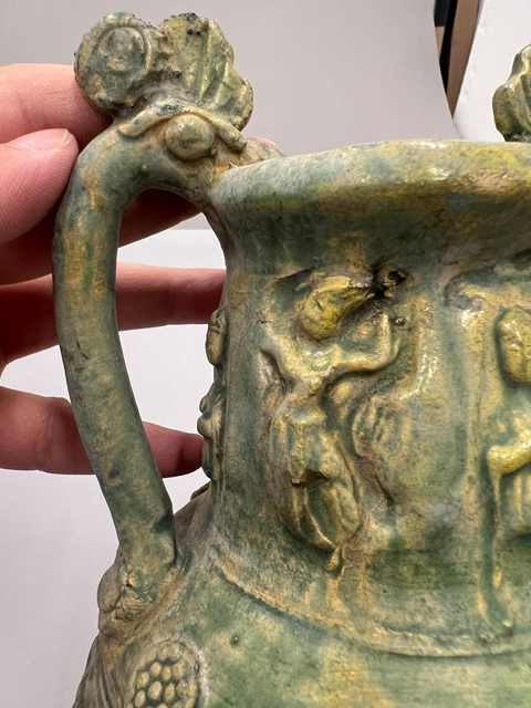 古玩陶瓷雙龍尊真品鑒賞圖