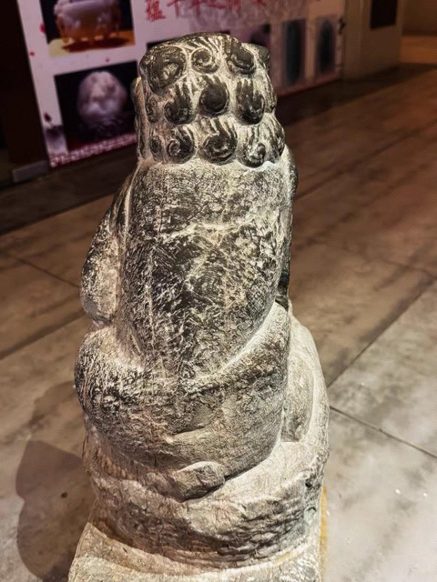 古玩雜項石獅真品鑒賞圖