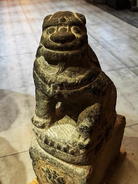 古玩雜項石獅真品鑒賞圖