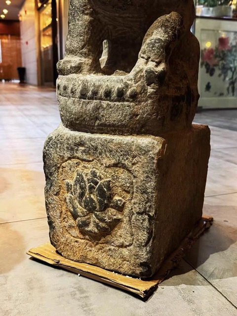 古玩雜項石獅真品鑒賞圖