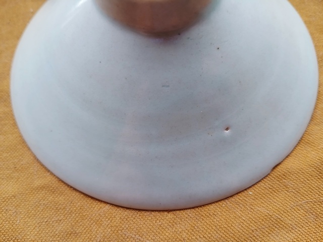 古玩陶瓷青白釉刻花斗笠碗真品鑒賞圖