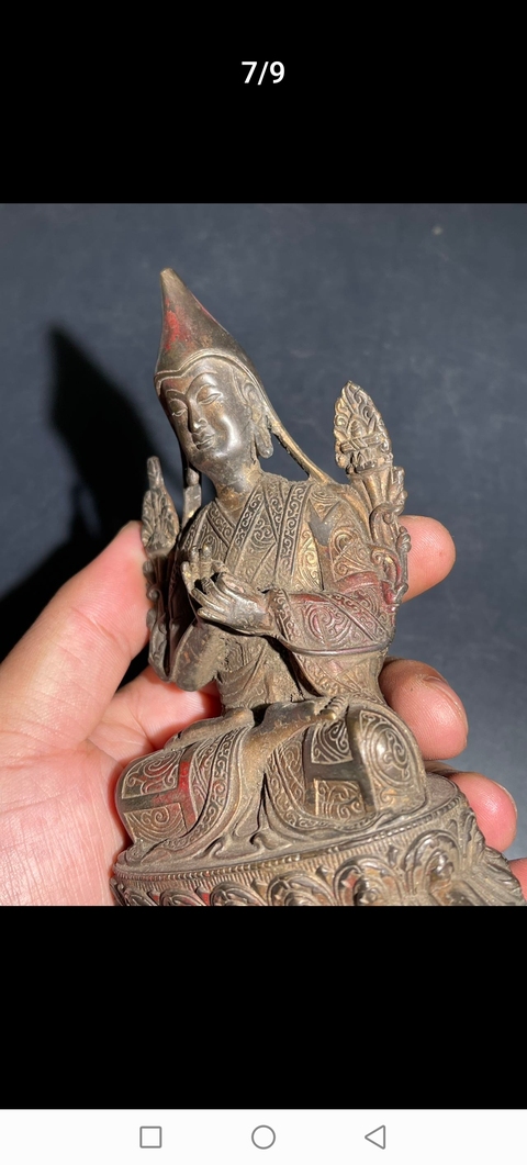 古玩銅器造像真品鑒賞圖