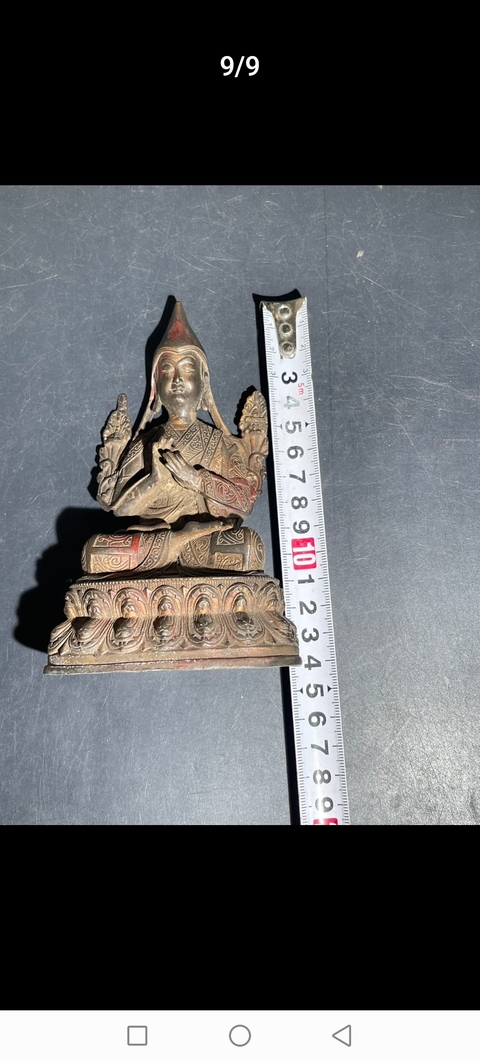 古玩銅器造像真品鑒賞圖