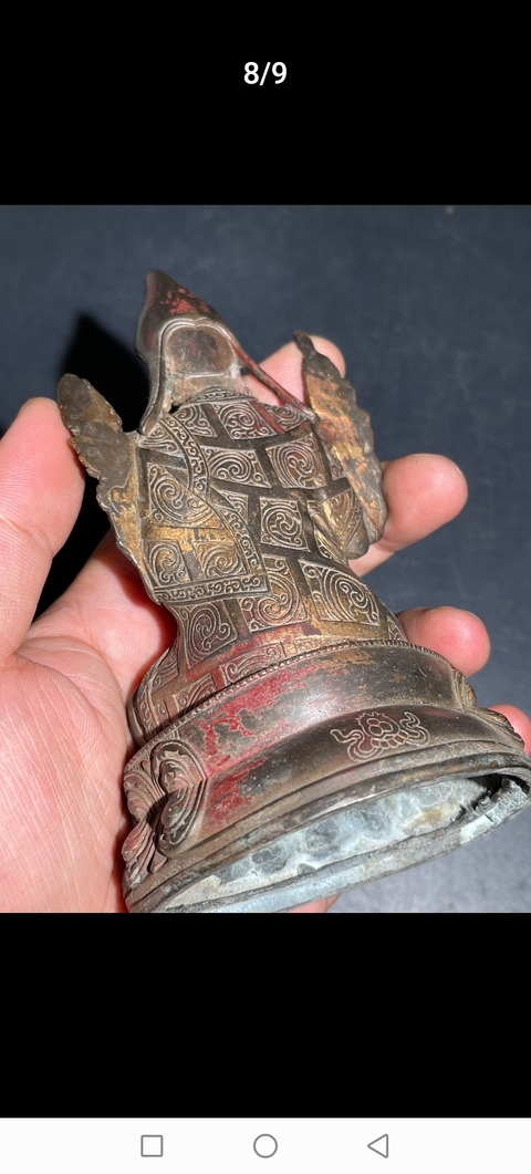 古玩銅器造像真品鑒賞圖