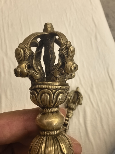 古玩雜項金剛鈴杵真品鑒賞圖