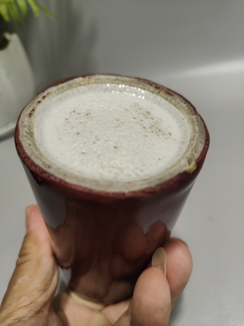 古玩陶瓷清中晚·窯變紅釉筆筒 真品鑒賞圖