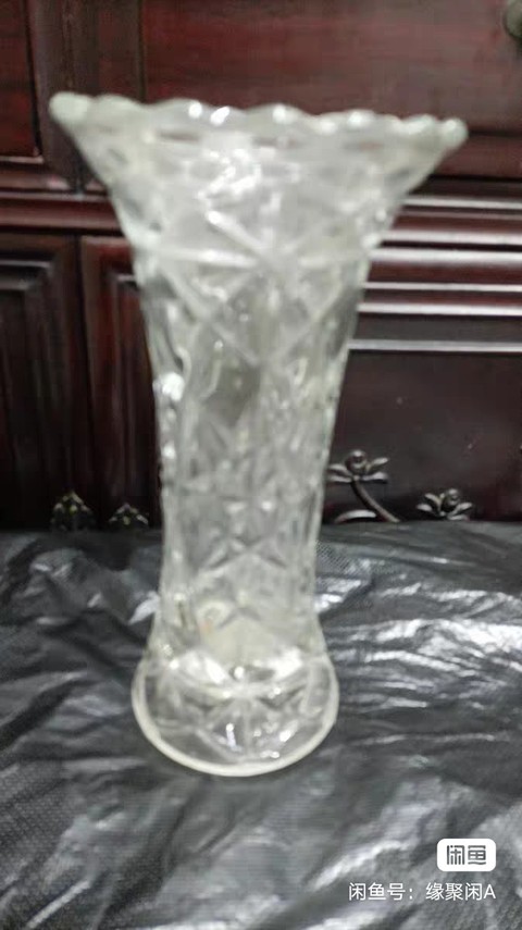 古玩玉器琉璃花插真品鑒賞圖