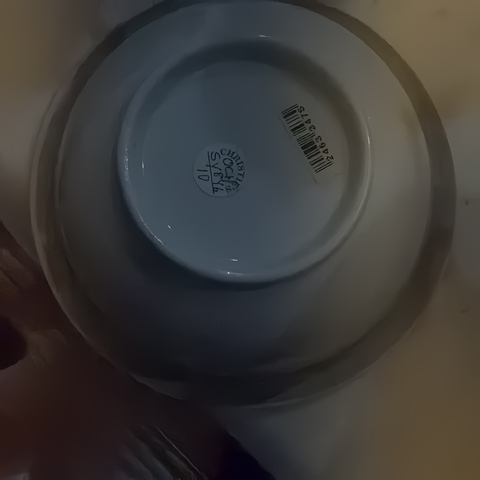 古玩陶瓷青花纏枝花卉紋溫碗一對真品鑒賞圖