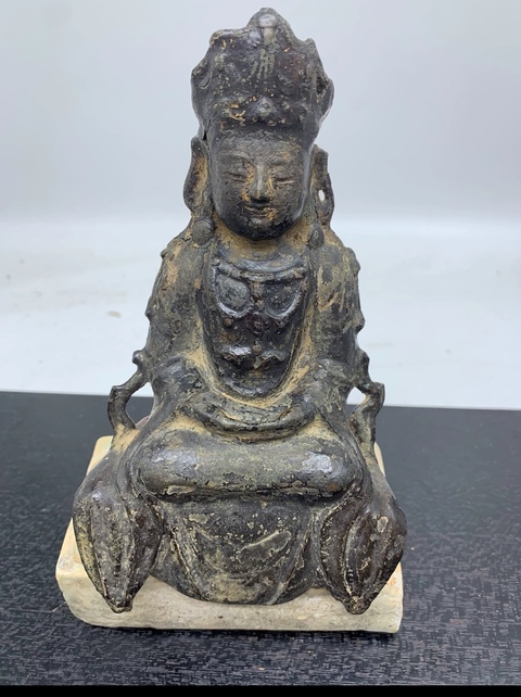 古玩銅器造像真品鑒賞圖
