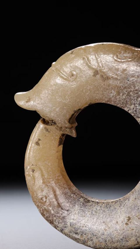 古玩玉器仿古玉龍真品鑒賞圖