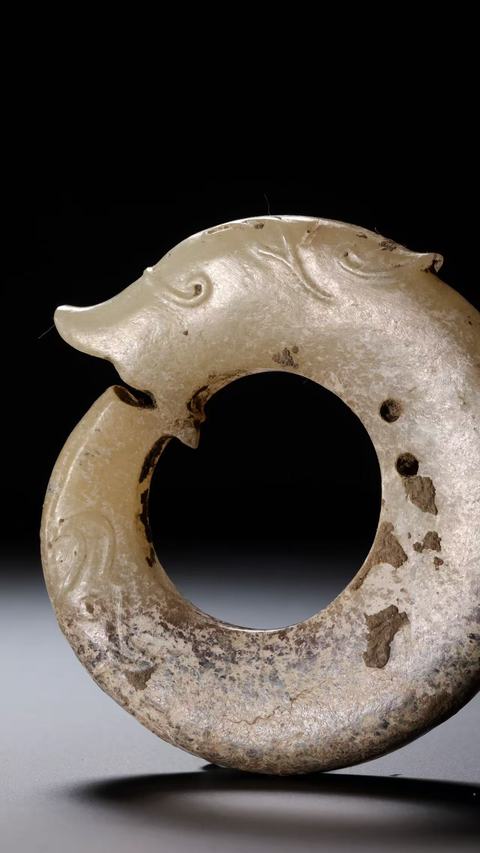 古玩玉器仿古玉龍真品鑒賞圖