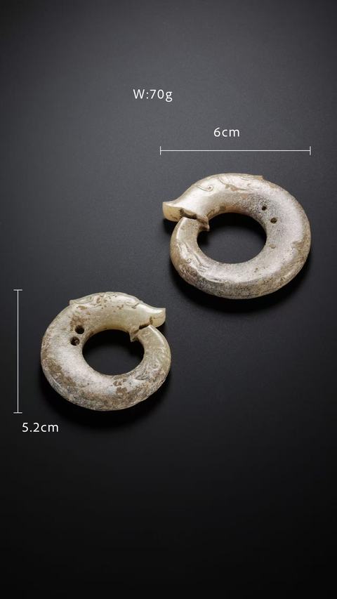 古玩玉器仿古玉龍真品鑒賞圖