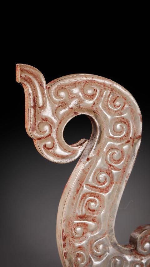 古玩玉器仿古玉龍真品鑒賞圖