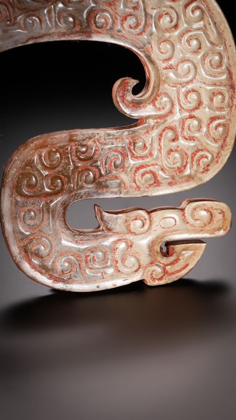 古玩玉器仿古玉龍真品鑒賞圖