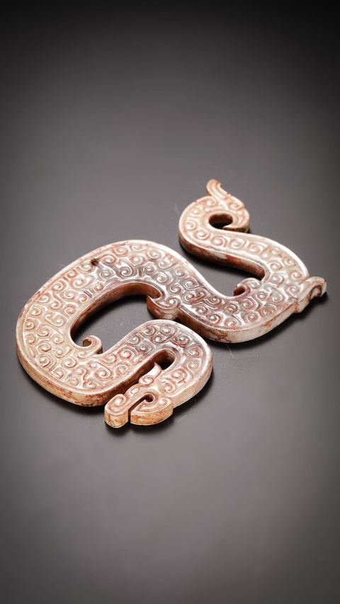 古玩玉器仿古玉龍真品鑒賞圖