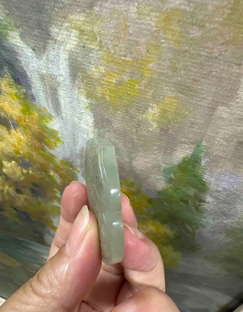 古玩玉器暗和合佩真品鑒賞圖