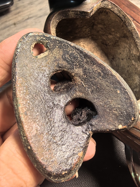 古玩銅器鴨子銅香薰爐真品鑒賞圖