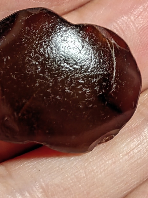 古玩玉器瑪瑙珠真品鑒賞圖