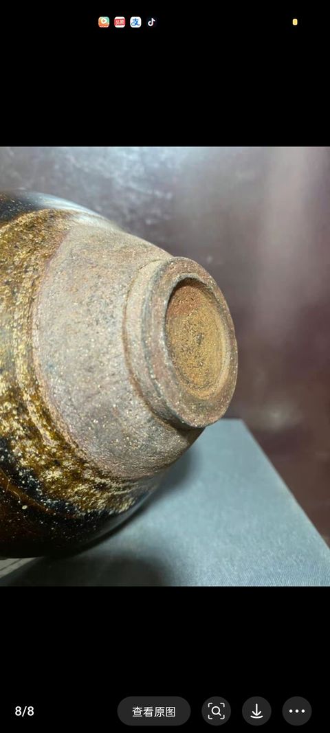 古玩陶瓷建窯系褐釉盞真品鑒賞圖