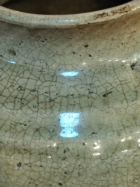 古玩陶瓷青釉罐拍賣，當(dāng)前價(jià)格1200元