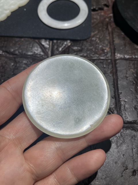 古玩玉器煙碟真品鑒賞圖