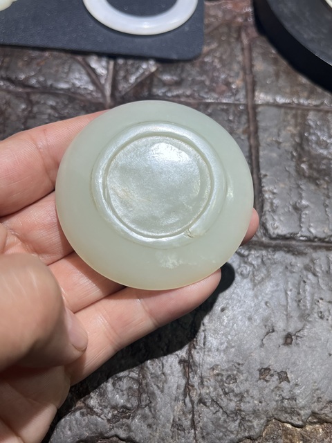 古玩玉器煙碟真品鑒賞圖