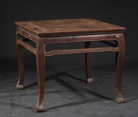 古玩雜項八仙桌真品鑒賞圖