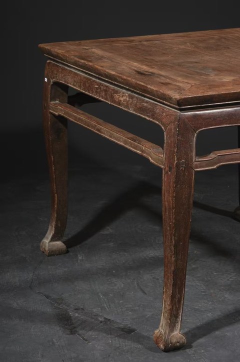 古玩雜項八仙桌真品鑒賞圖