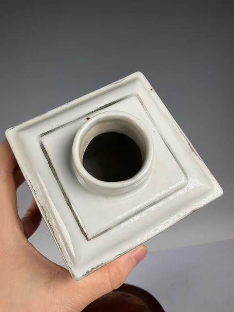 古玩陶瓷民國粉彩花鳥茶葉罐真品鑒賞圖