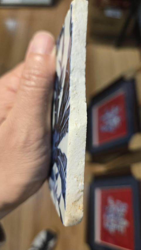 古玩陶瓷青花花卉紋標本真品鑒賞圖