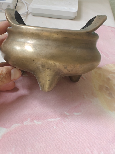 古玩銅器爐子真品鑒賞圖
