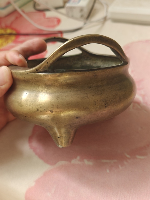古玩銅器爐子真品鑒賞圖