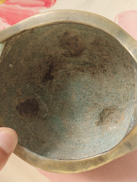 古玩銅器爐子真品鑒賞圖