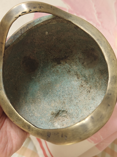 古玩銅器爐子真品鑒賞圖