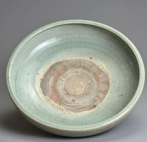 古玩陶瓷青瓷爐真品鑒賞圖