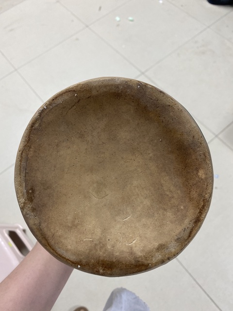 古玩陶瓷綠釉罐真品鑒賞圖