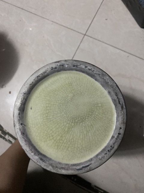 古玩陶瓷花鳥紋雙鋪首瓶真品鑒賞圖