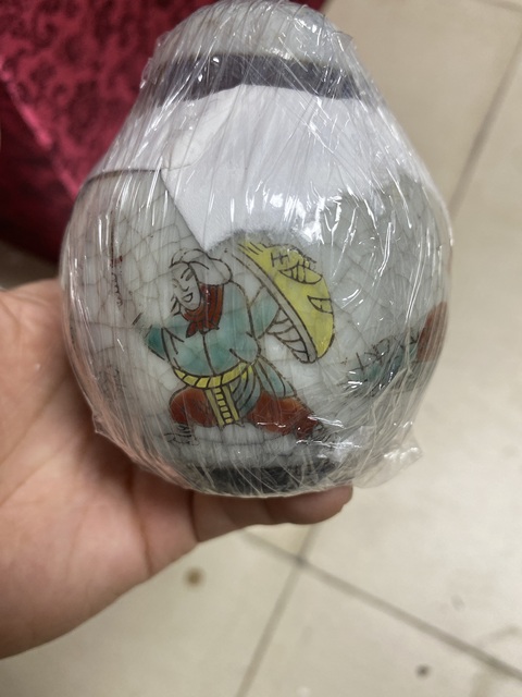 古玩陶瓷刀馬人罐真品鑒賞圖